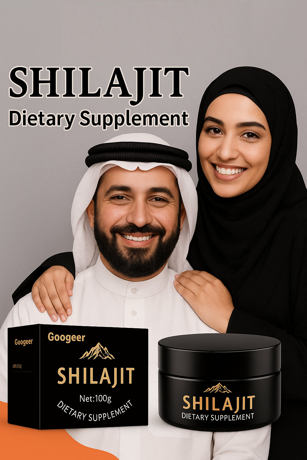 Googeer – شلاجيت مكمل غذائي 100 غرام (أصلي)
